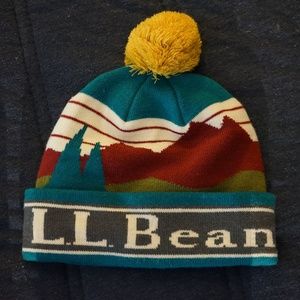L.L. Bean Pom Beanie